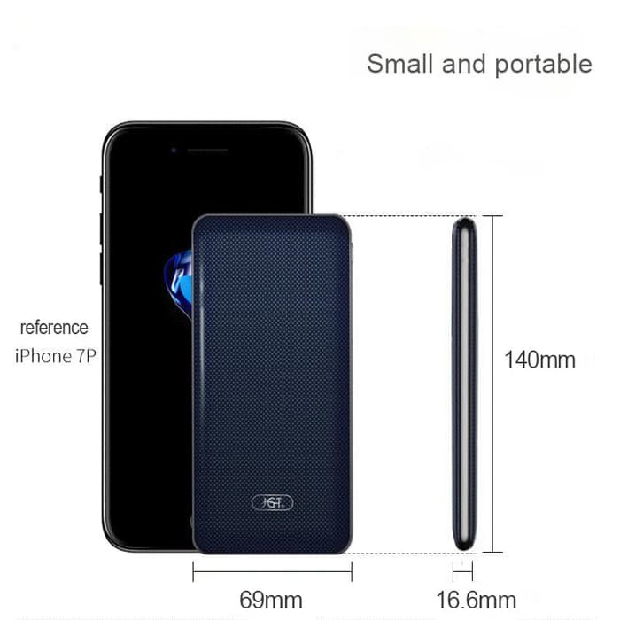 JGT Power Bank Fast Charging 10000 mAh - JGT 017