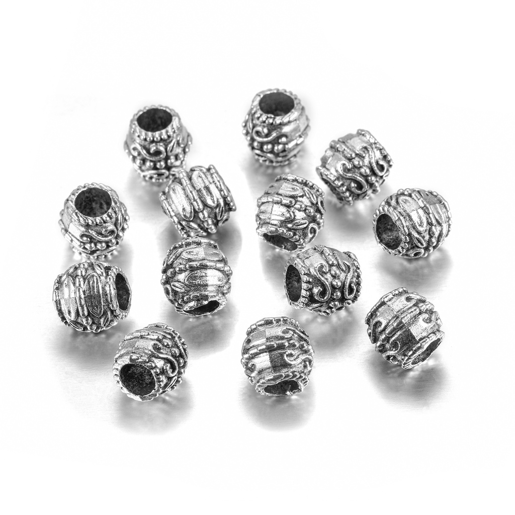 20pcs Bahan Zinc Alloy Manik-Manik Spacer Untuk Membuat Perhiasan Kalung / Gelang