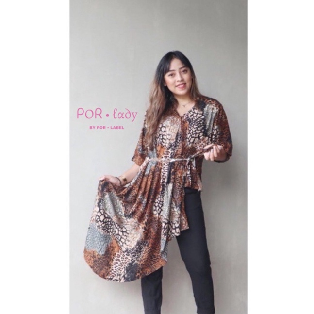 VICTORIA BLOUSE | BLOUSE TUNIK MODEL UNIK BAHAN RAYON VISCOSE