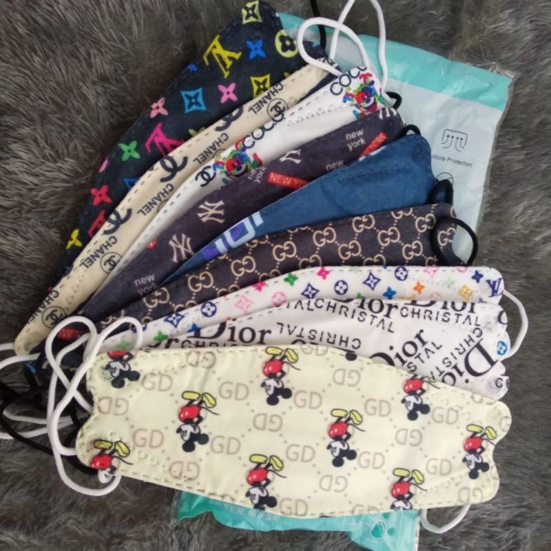 MASKER MOTIF DEWASA KF94 MASKER REMAJA BERMOTIF