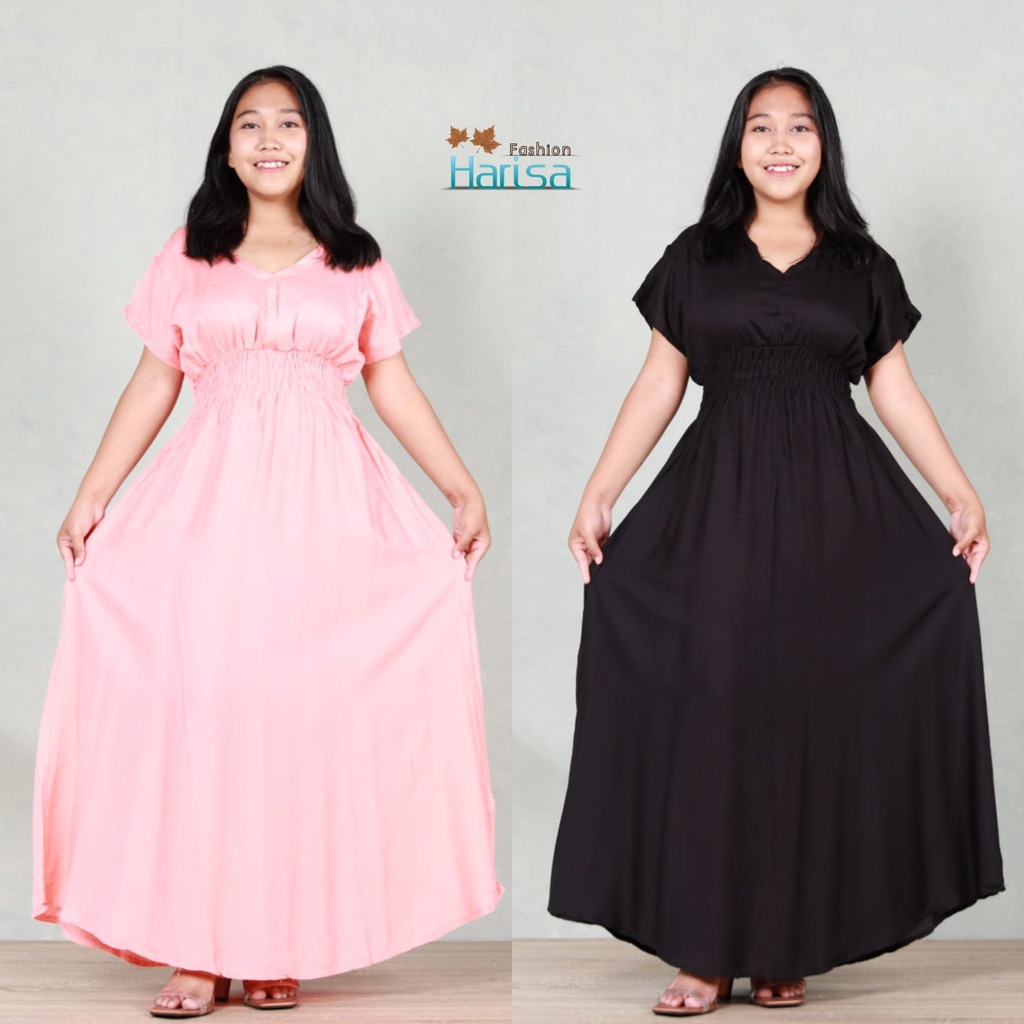 Dress Monalisa Polos Rayon Super