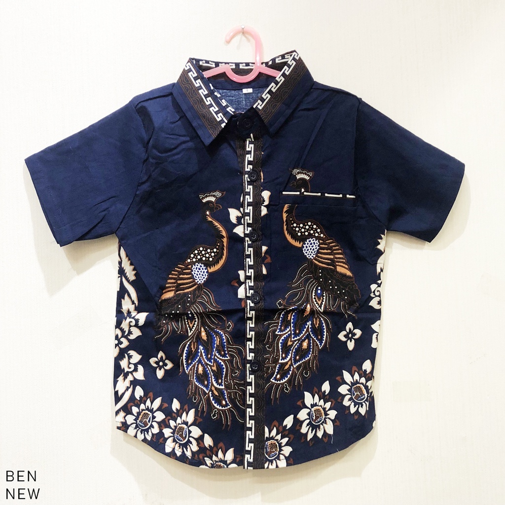 BEN NEW KIDS - Kemeja Batik Anak Laki-Laki 001 JM