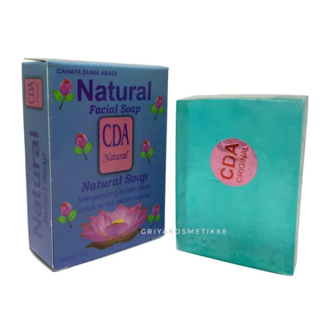 SABUN CDA NATURAL BIRU BPOM 50g