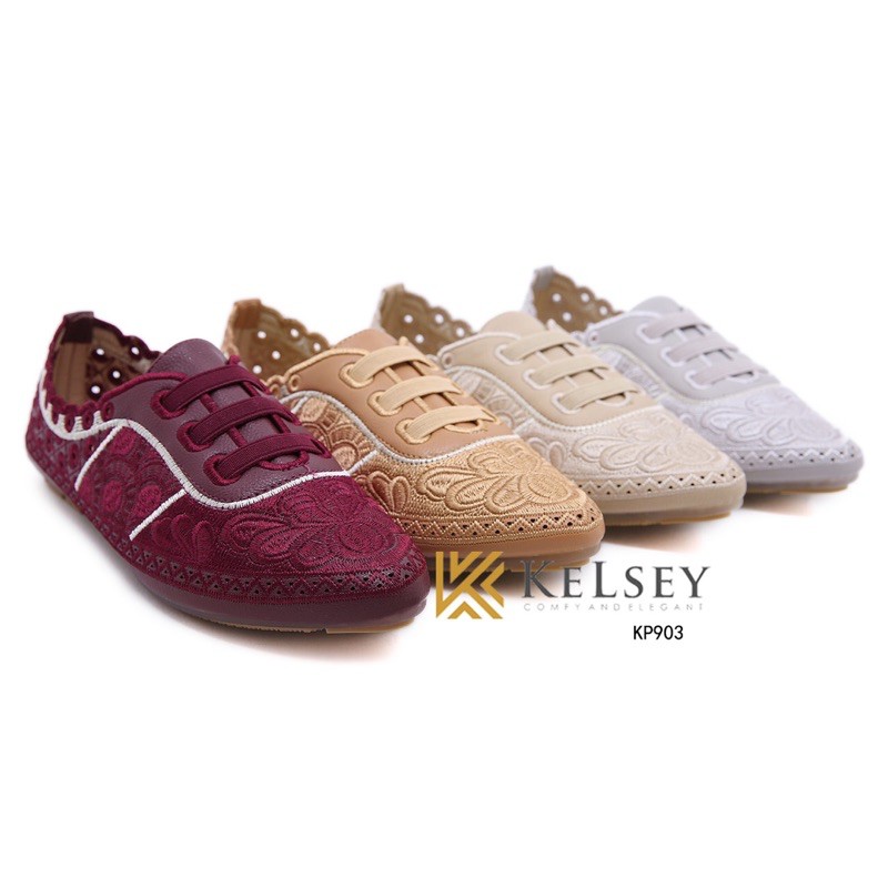 (GRATIS ALAS KAKI) NICOLE SEPATU SLIP ON KELSEY KP903