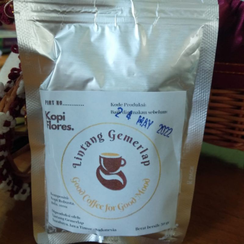 

KOPI FLORES LINTANG GEMERLAP 30 GRAM 1 PACK ISI 10 SACHET