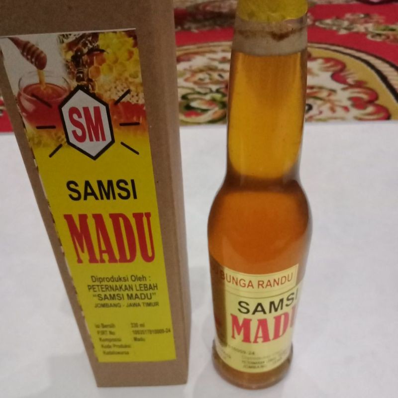 MADU MURNI 330ml 100% MADU ASLI GARANSI UANG KEMBALI JIKA TIDAK ASLI