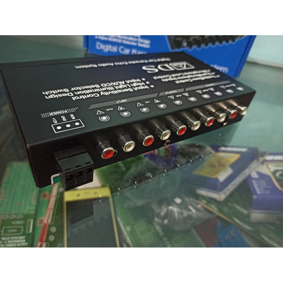 EQUALIZER preamp MOBIL 2MIC KARAOKE ADS AD109K