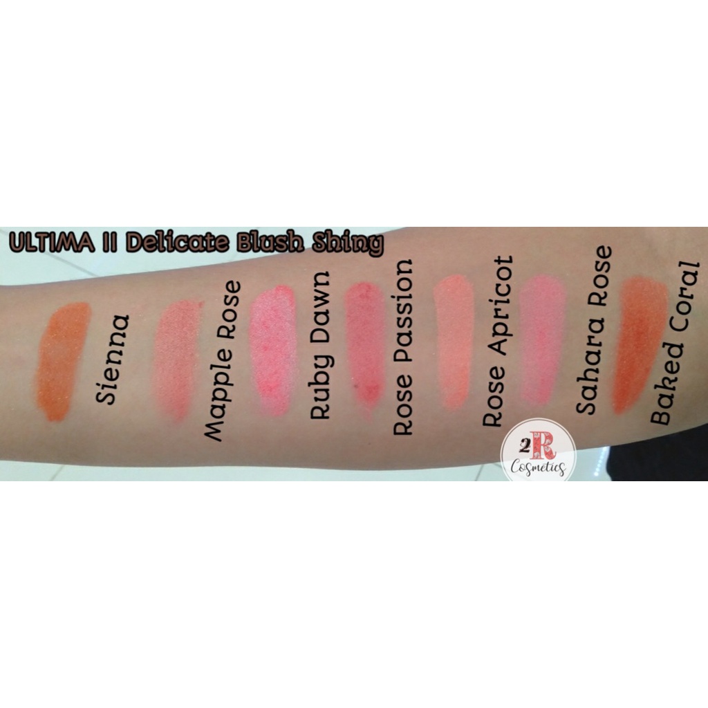 ULTIMA II Delicate Matte / Shiny Blush