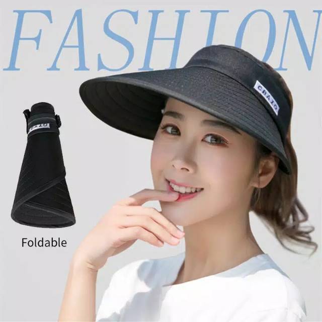 Topi fhasion pantai/golf olahraga anti uv kualitas import