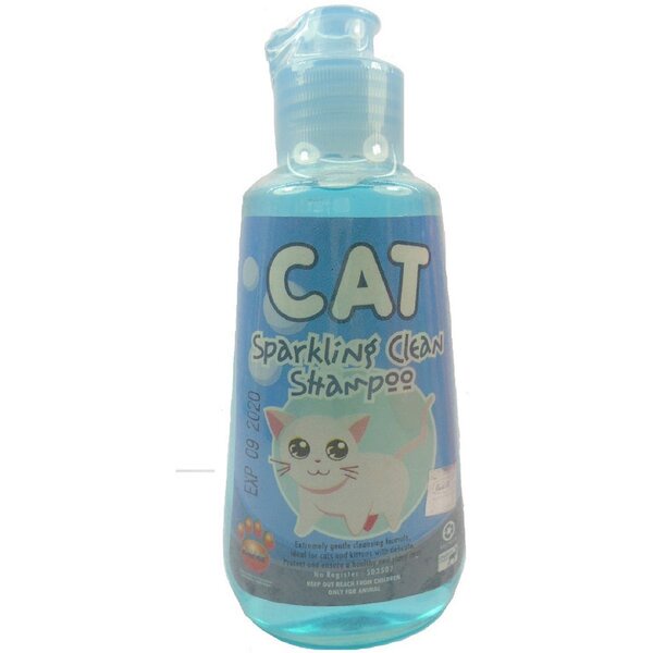 Shampo Kucing Cat Sparkling Clean Shampoo Sampo Perlengkapan Mandi