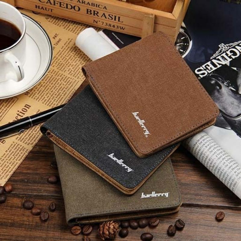 DP06 Dompet Lipat Pria Branded Baellerry Original Fashion Modis Cowok Keren