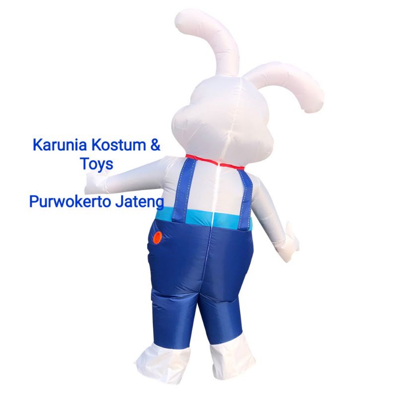 KOSTUM KELINCI KOSTUM ANGIN DEWASA BADUT COSPLAY RABBIT LUCU