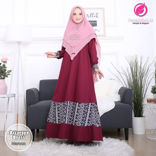 attaraya dress by fania hijab