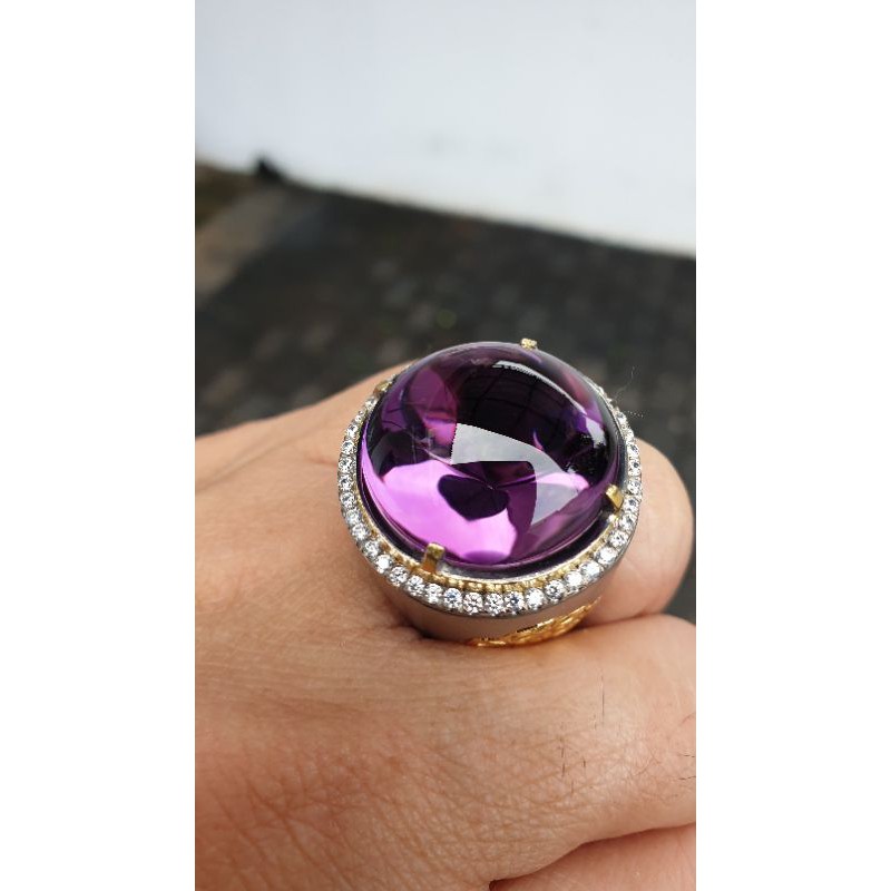 Batu Kecubung Bungur Tanjung Bintang Natural Amethyst HQ