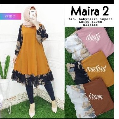 READY LAGI MAIRA 2 TUNIK VINSTORE