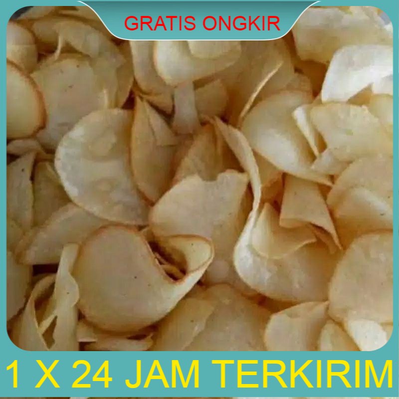 

Jakarta Timur cemilan keripik singkong asin gurih original murah 500 gram Gratis Ongkos Kirim Murah