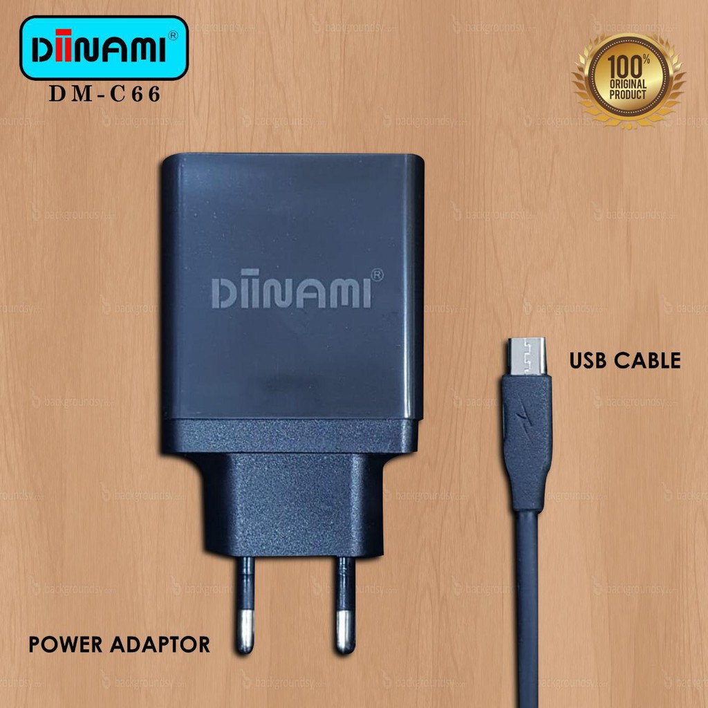 [RO ACC] DM-C66 DUAL USV CHARGER FAST CHARGING 4A FREE KABEL MICRO