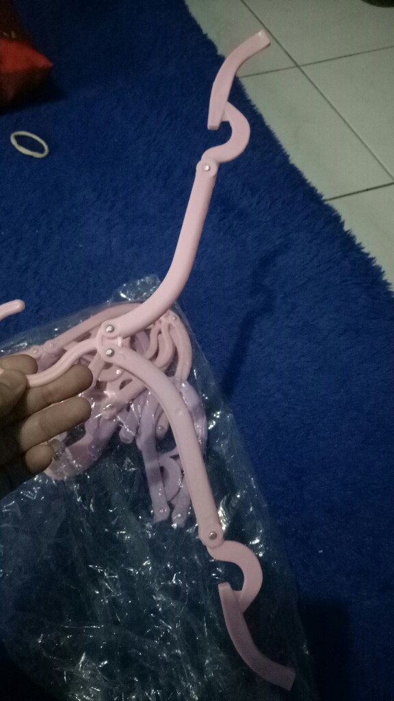 Chinatown - Hanger Lipat Portable Gantungan Jemuran Baju Travel Foldable