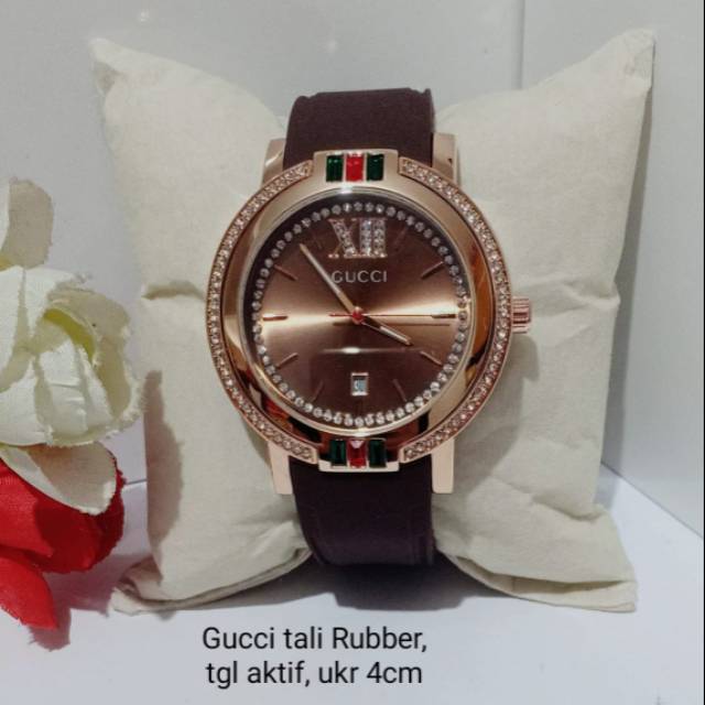 Terlaris  jam tangan wanita GUXXI 9162LV free box & baterai cadangan / Bisa Cod