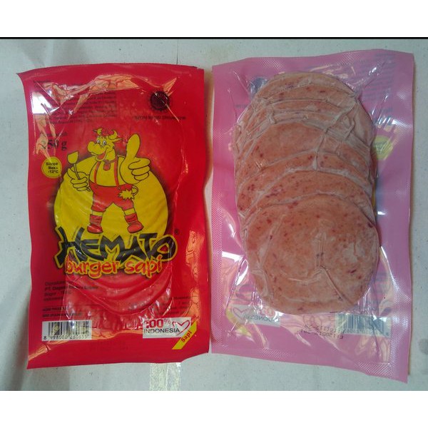 

Hemato Burger Sapi Besar 10S/250 g