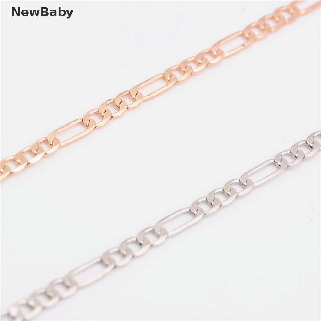 NewBaby 1 Pcs Fashion Gold Silver Plated High Quality Ankle Chain Anklet Foot Jewelry ID