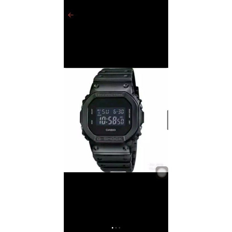 Casio G Shock DW 5600 BB Original