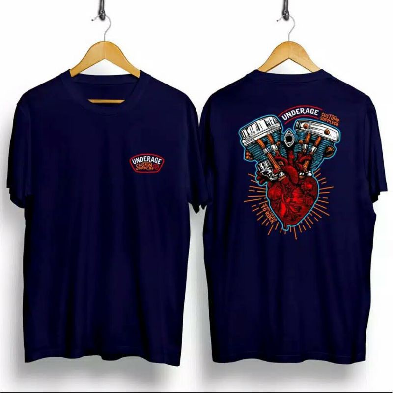 pakaian pria / kaos underage / baju distro / baju murah