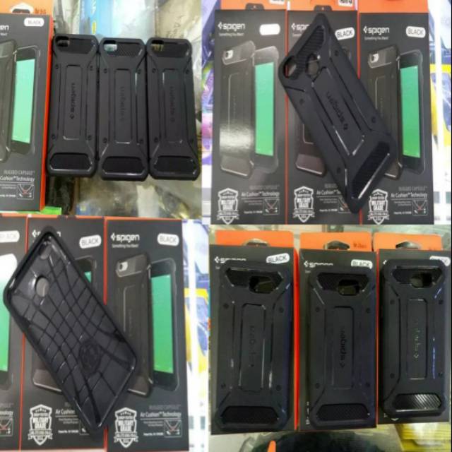 Case Softcase spigen karbon Xiomi Redmi 4X