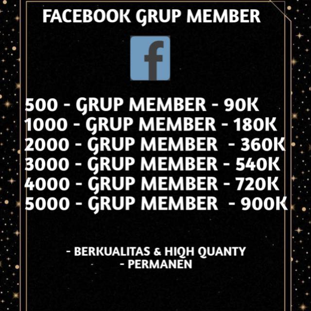 Facebook Grup Member