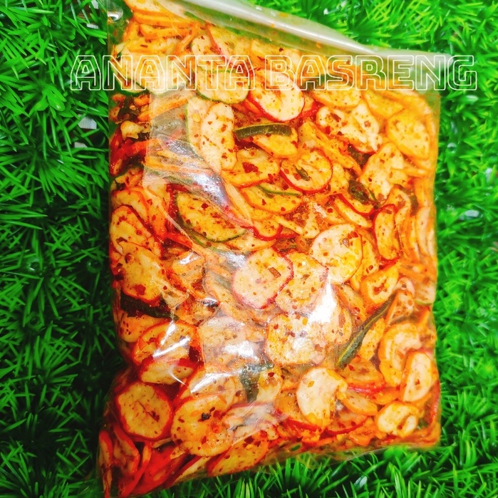 

SEBLAK KERUPUK BAWANG PEDAS SEBRING 500GRAM