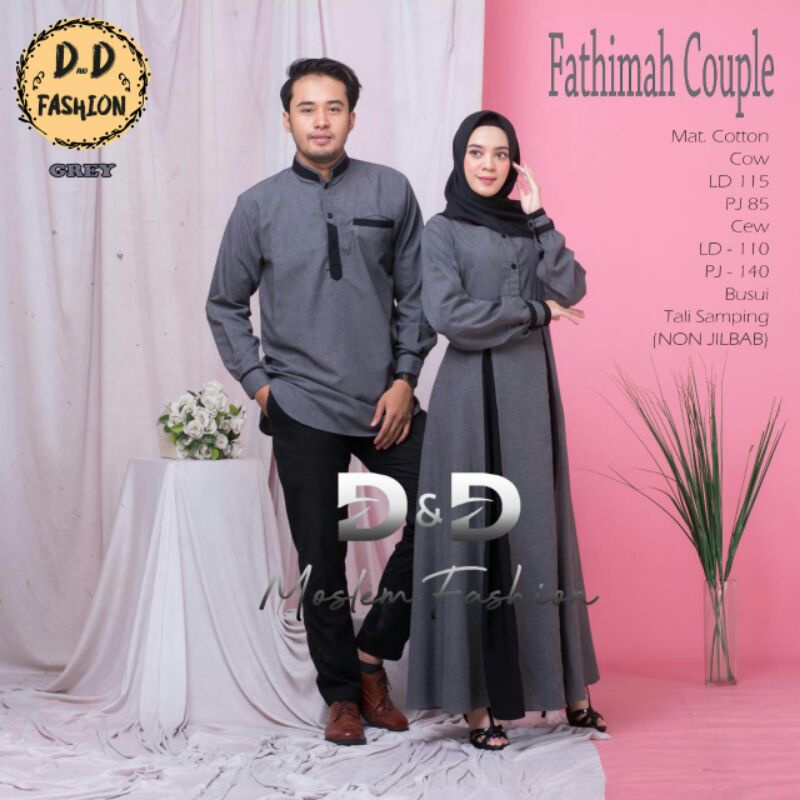 FATIMAH BAJU COUPLE /SARIMBIT MUSLIM FASHION TERBARU BY DnD