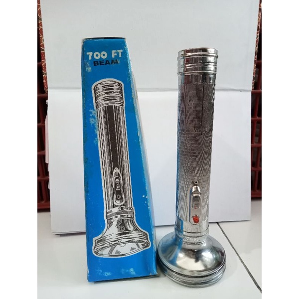 SENTER DOP JADUL KLASIK NYALA KUNING VIOLENTY TIGER FT 700 TERMURAH(TANPA BATERAI)