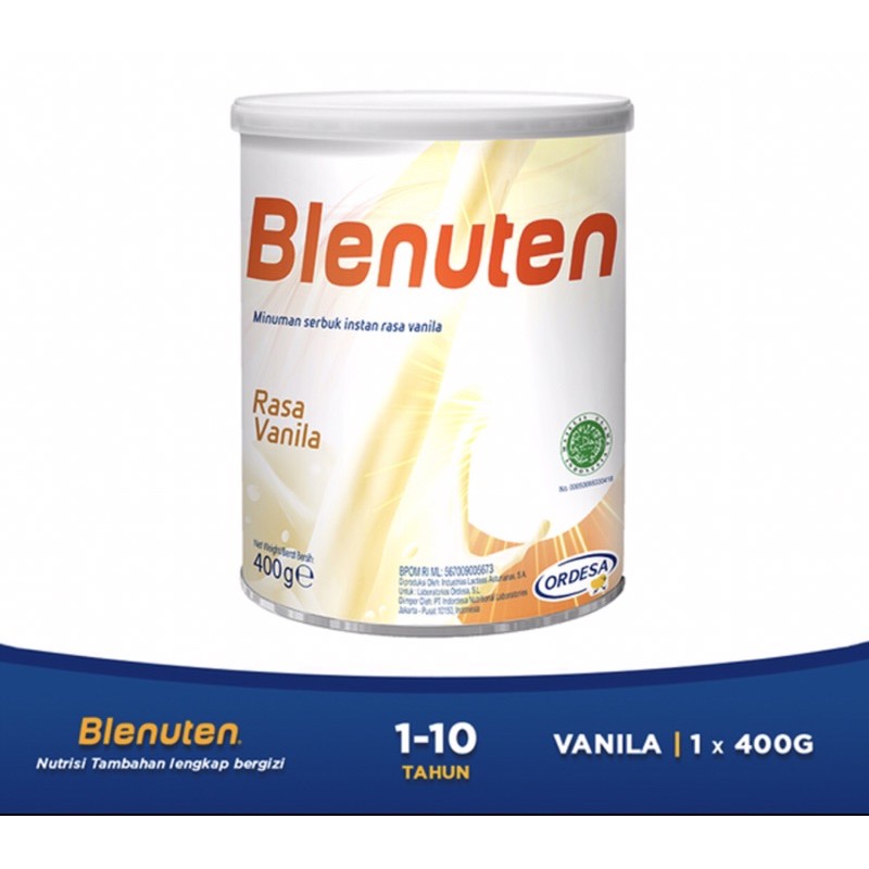 Blenuten 400 gram &amp; 800 gram ( susu nutrisi lengkap anak 1-10 tahun )