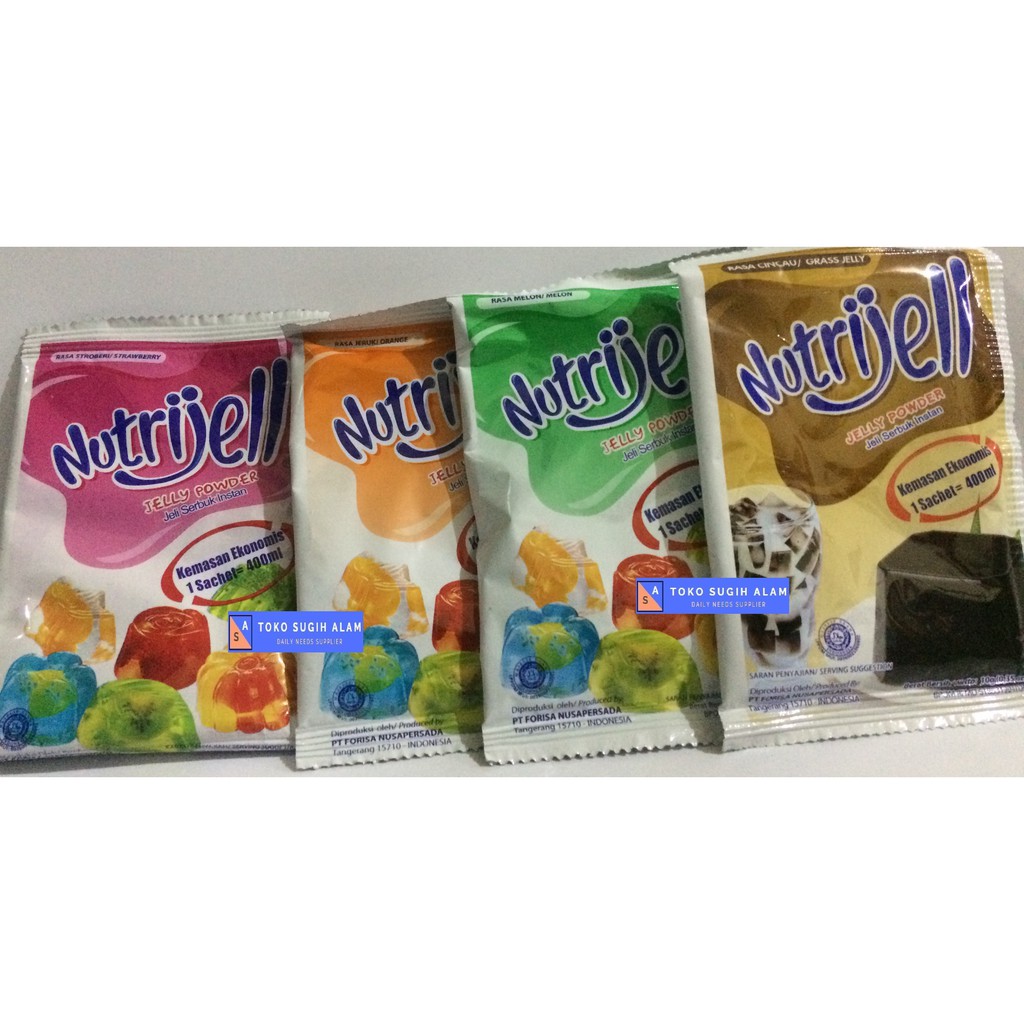 

NEW!!! NUTRIJELL KURMA AGAR CINCAU/CAPPUCINO/ MELON/ ORANGE/ STROBERI/ KELAPA MUDA 10GR