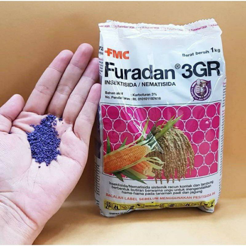 FURADAN 3GR repack 100gram insektisida nematisida pengendali hama