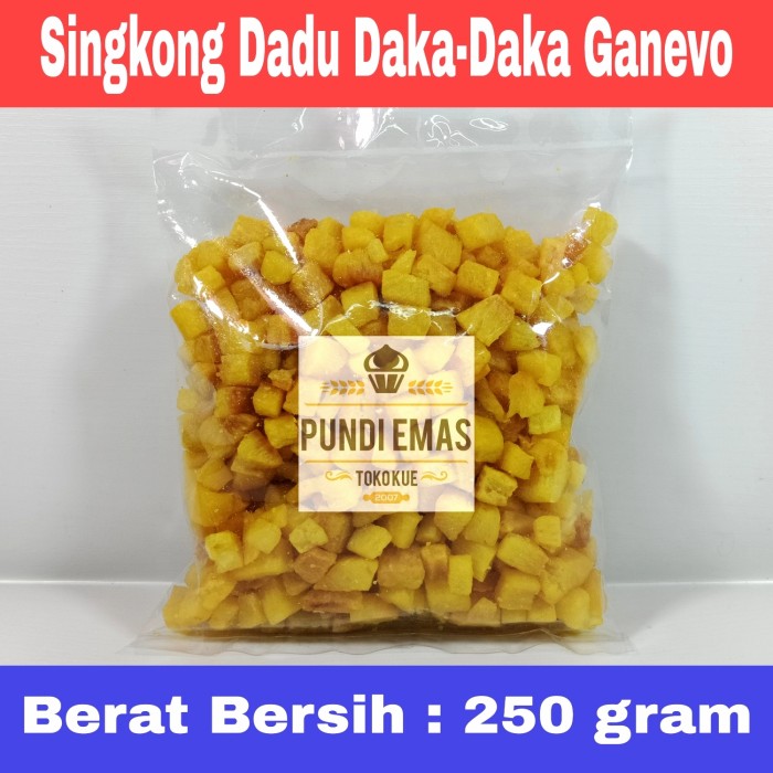 Singkong Dadu Daka Daka Gurih Renyah Kiloan / Oleh Oleh Khas Padang