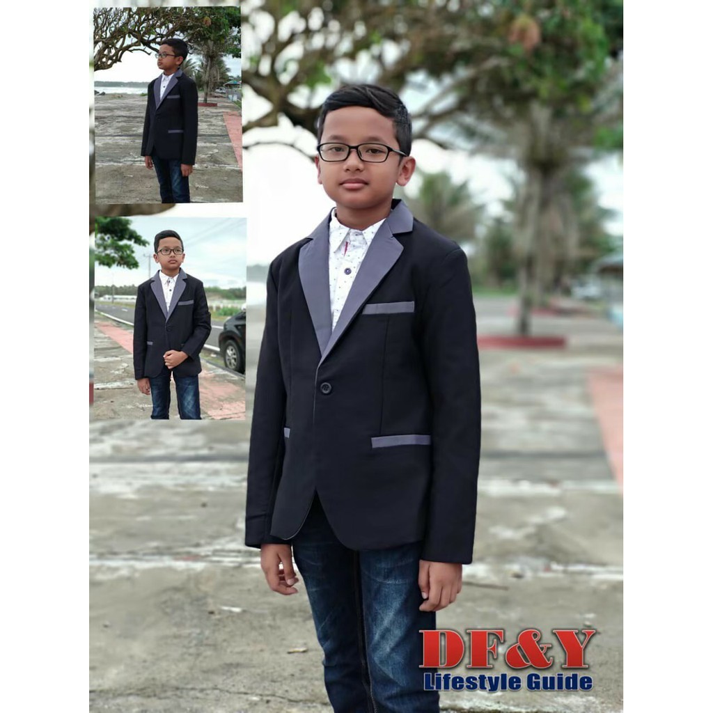 JAS BLAZER ANAK PRIA / BLAZER UNTUK ANAK / BLEZER RESMI FORMAL PERNIKAHAN PRIA / JAZ ANAK