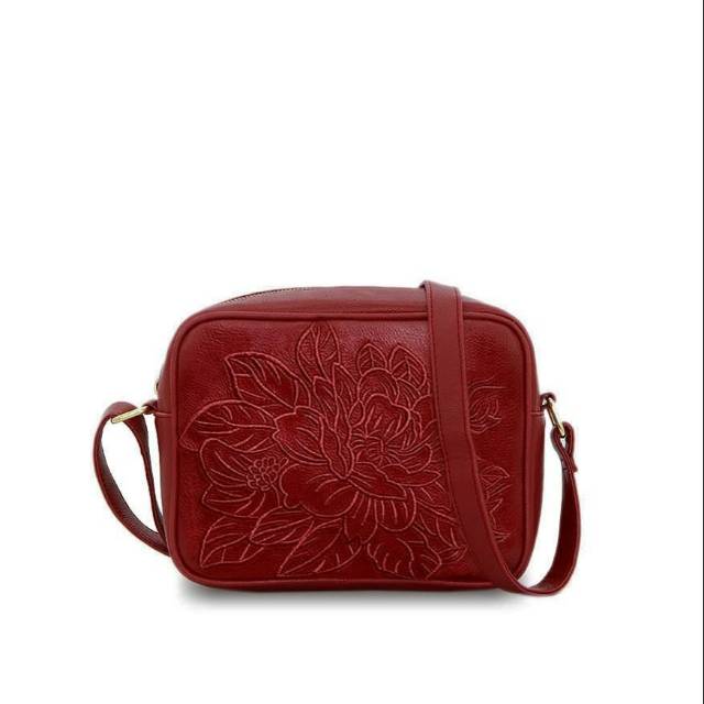 TAS SELEMPANG WANITA SOPHIE PARIS ROUXEN MAROON BAG T5923M2