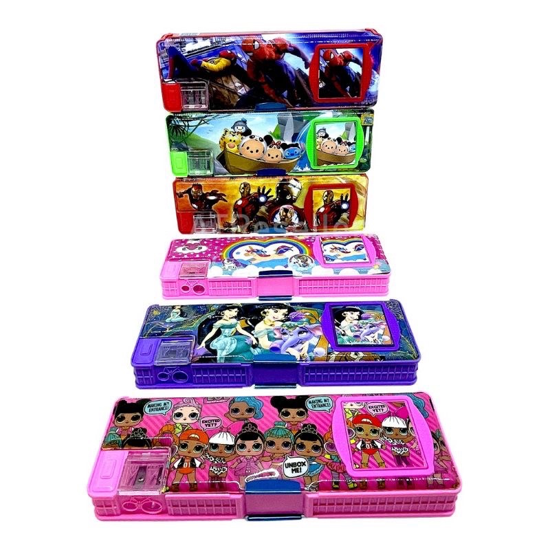 Tempat Pensil kalkulator Magnet Karakter-2