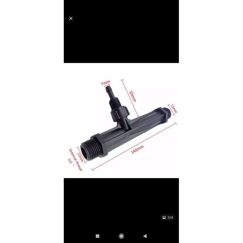 venturi injector 1/2