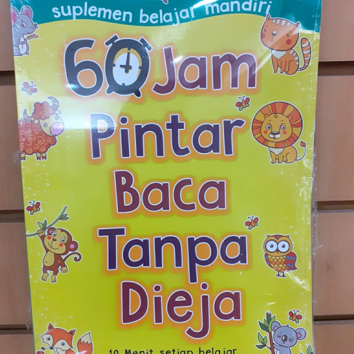 Diskon Spesial 60 Jam Pintar Baca Tanpa Dieja Yuliani Yusuf Terlaris