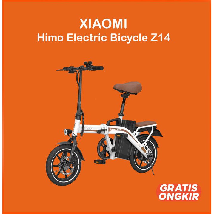SEPEDA LIPAT LISTRIK XIAOMI HIMO Z14 350W 15AH SEPEDA ELEKTRIK SEPEDA LISTRIK SEPEDA LIPAT ELEKTRIK