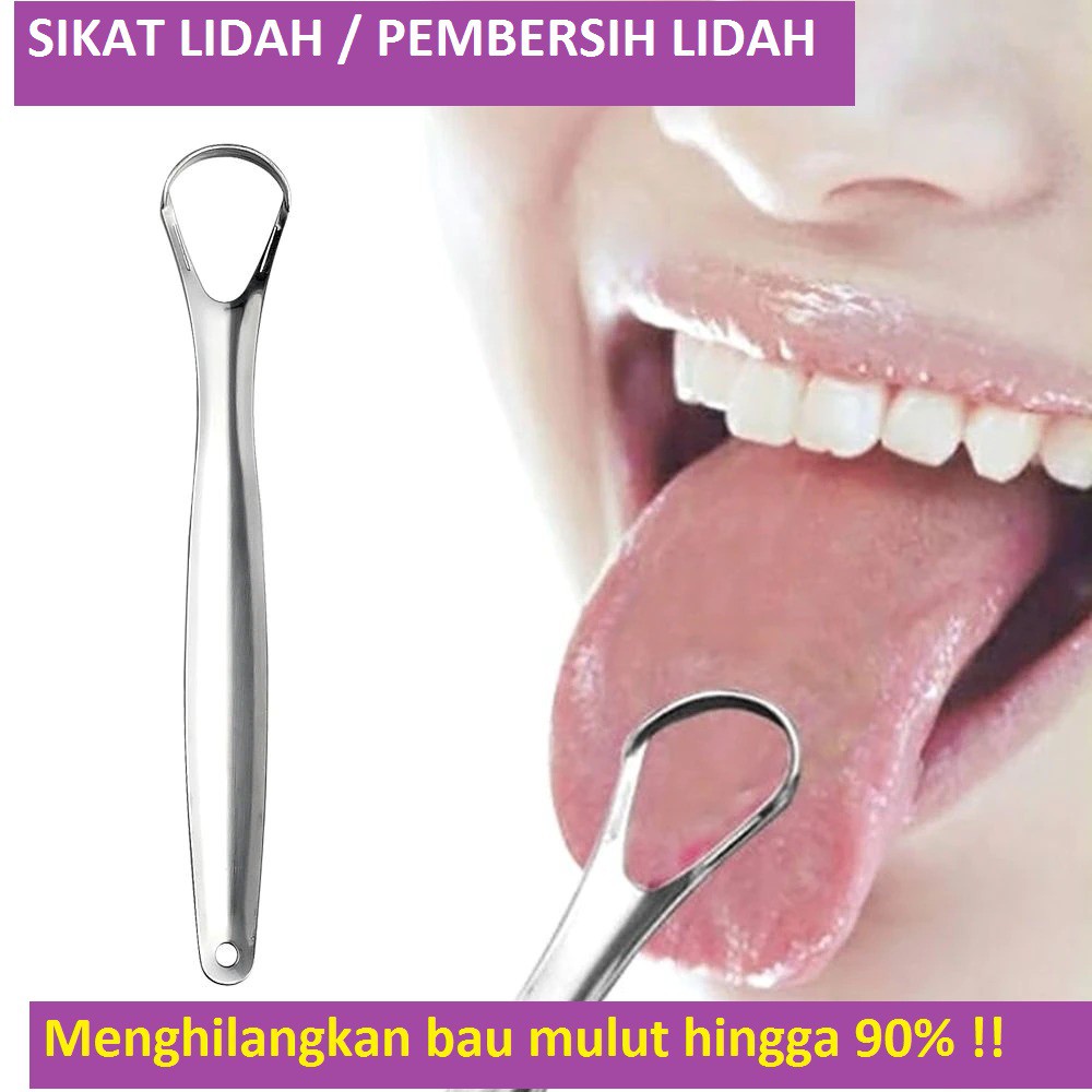 Sikat Lidah / Permbersih Lidah / Tongue Oral Scraper Cleaner