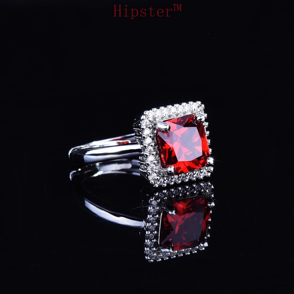 Cincin Ruby Model Terbuka Untuk Fashion