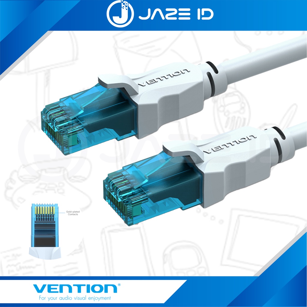 Vention Kabel LAN Cat5e UTP CAT 5e Ethernet RJ45 Network 20M 25M