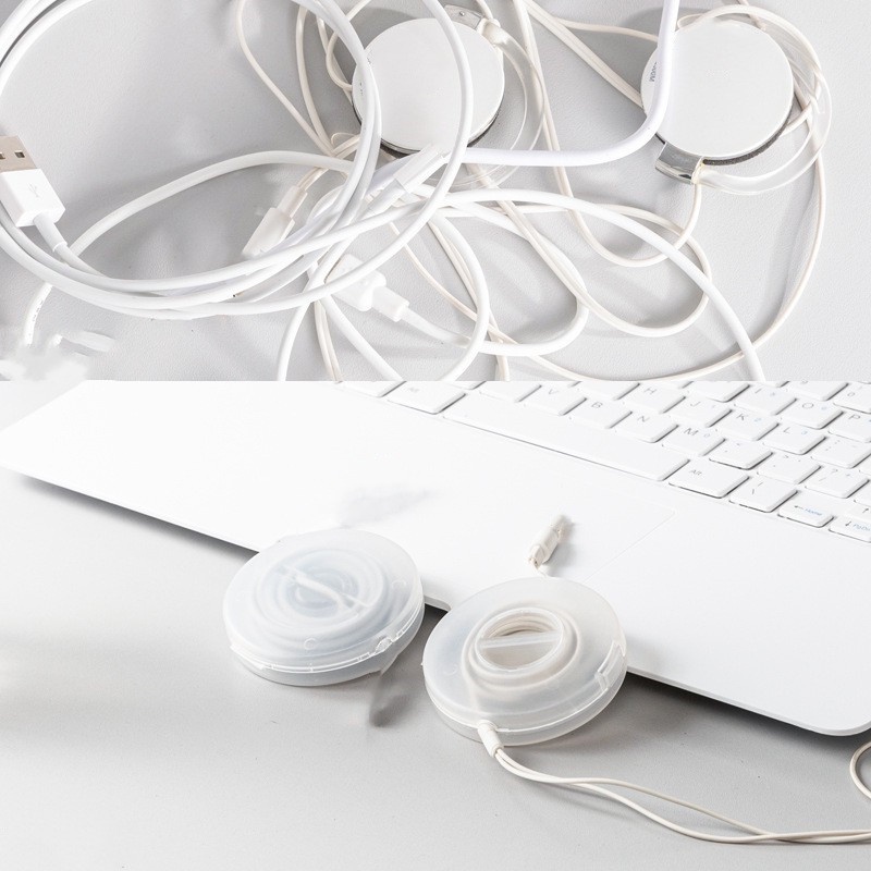 Tas Penyimpanan Kabel Data Headset Multifungsi Dapat Diputar