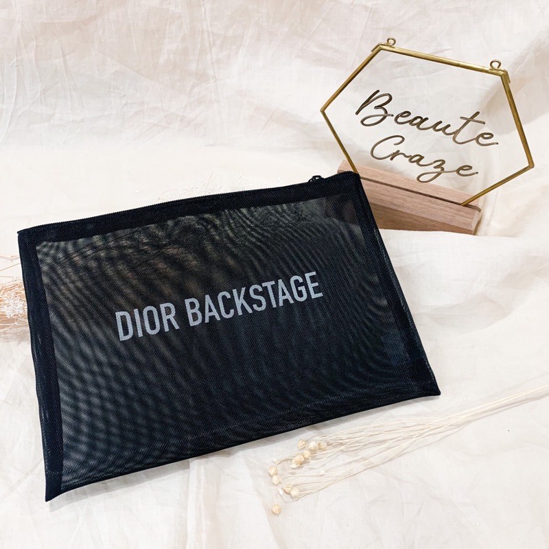 DIOR BACKSTAGE Black Pouch