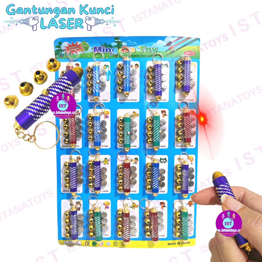 Mainan Anak Jadul Lampu Laser 4 in 1