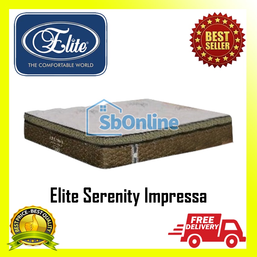 Matras Springbed Elite Serenity Impressa Pocket Latex 140 Garansi Resmi