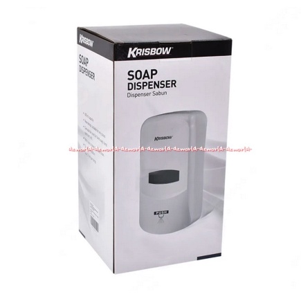 Krisbow Soap Dispenser 600ml Tempat Sabun Mandi Sabun Cuci Tangan Shampoo Cair Di Toilet Model Tekan Pencet Soaps Dispencer Kris Bow 600 ml